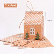 Christmas house gift boxes, view 2 - MRSLM