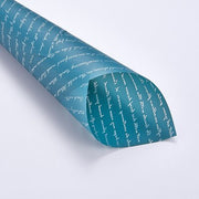 letter printed wrapping paper, view 3 - MRSLM