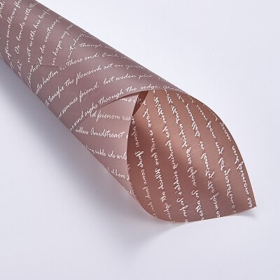 letter printed wrapping paper, view 5 - MRSLM