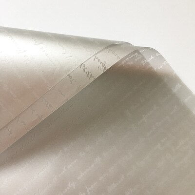 letter printed wrapping paper, view 11 - MRSLM