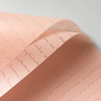 letter printed wrapping paper, view 13 - MRSLM