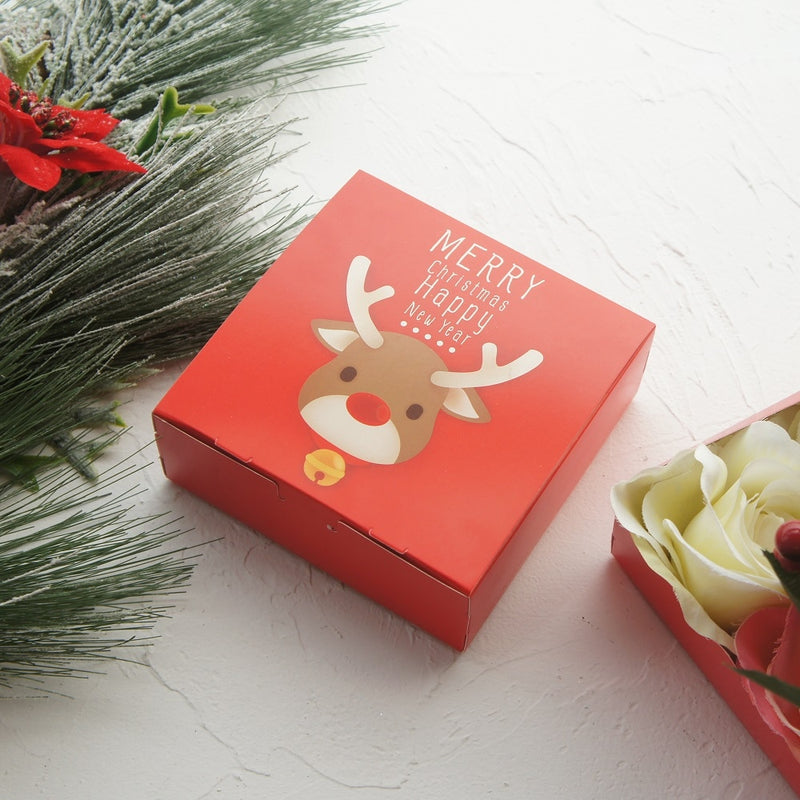 Merry Christmas kraft gift boxes, view 9 - MRSLM