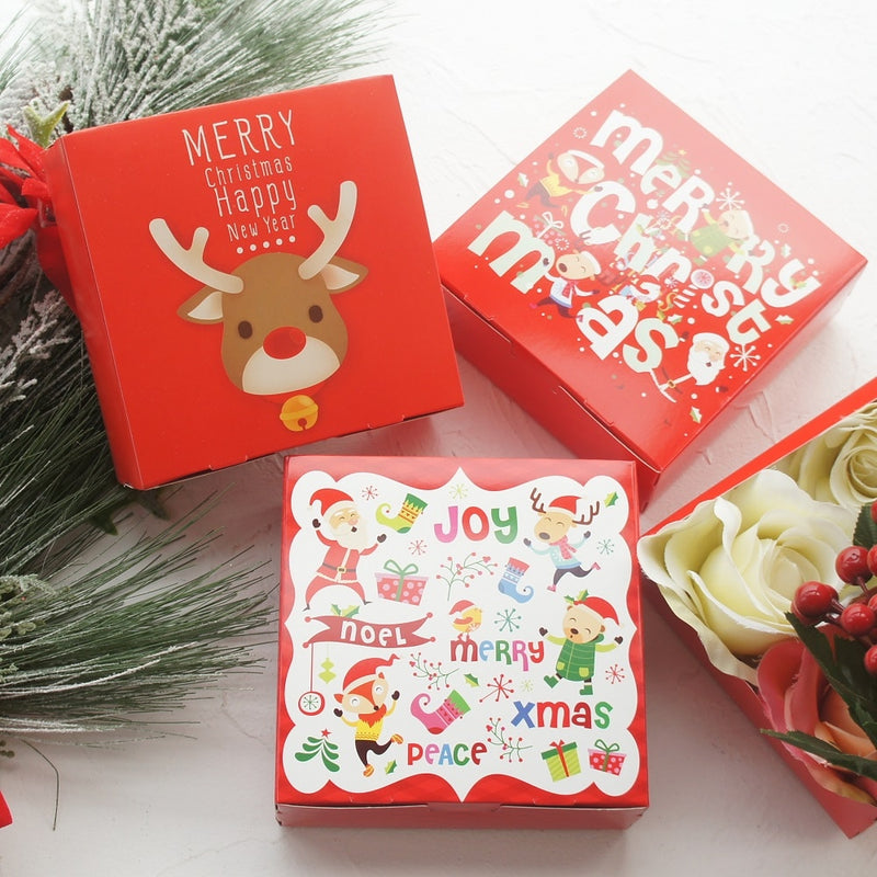 Merry Christmas kraft gift boxes - MRSLM
