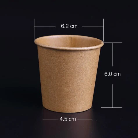 kraft paper disposable cups, view 3 - MRSLM
