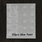 clear balloon decor strip, view 2 - MRSLM