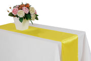 satin table runner, view 3 - MRSLM