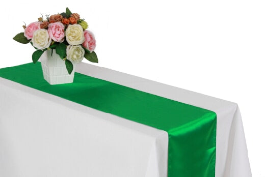 satin table runner, view 10 - MRSLM
