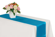 satin table runner, view 12 - MRSLM