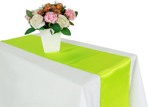 satin table runner, view 13 - MRSLM