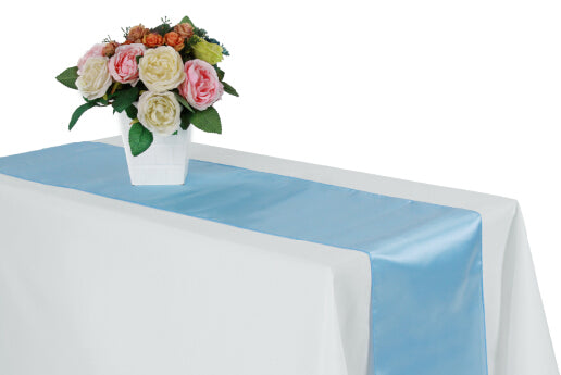 satin table runner, view 14 - MRSLM