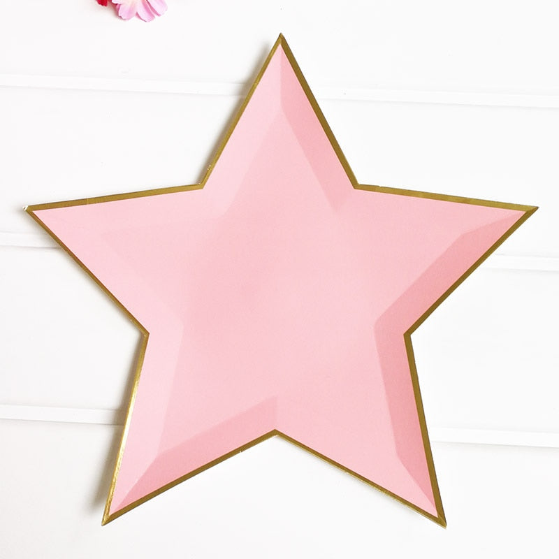 star shaped paper plates - MRSLM