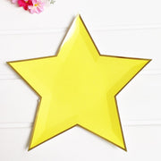 star shaped paper plates, view 2 - MRSLM