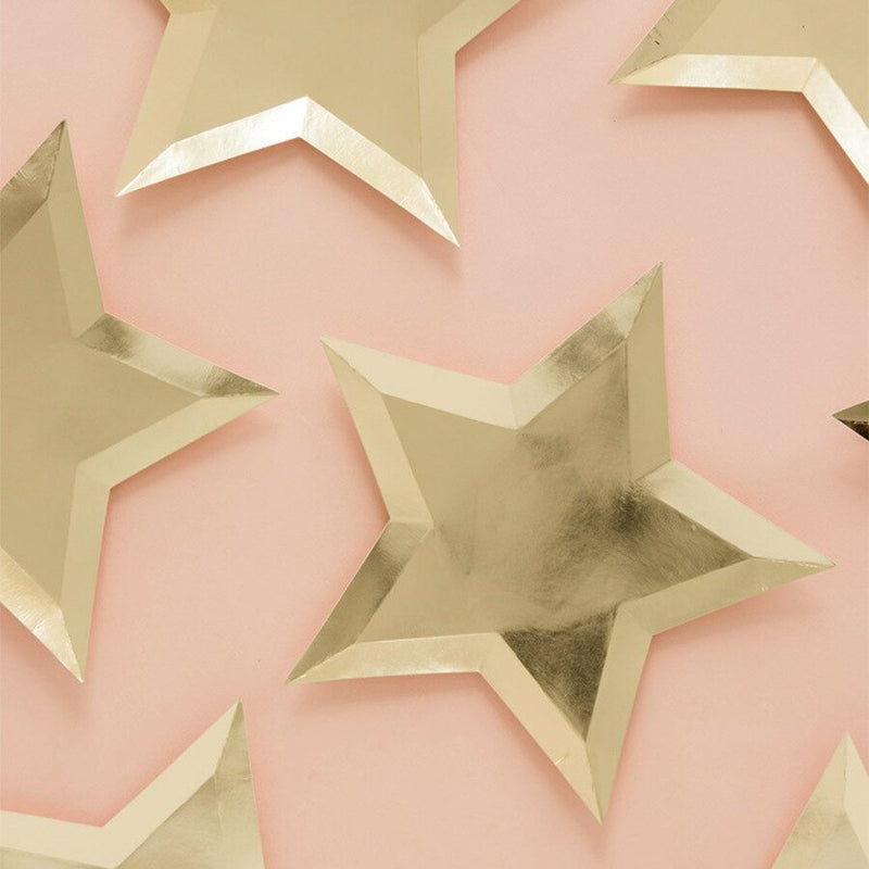 star shaped paper plates, view 7 - MRSLM