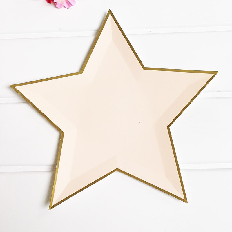 star shaped paper plates, view 9 - MRSLM