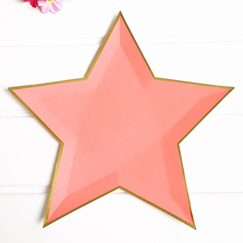 star shaped paper plates, view 11 - MRSLM