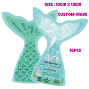 mermaid tail table centerpiece, view 9 - MRSLM