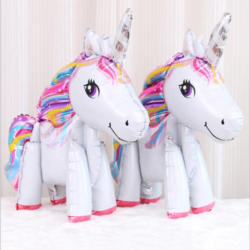 3D rainbow unicorn balloon - MRSLM