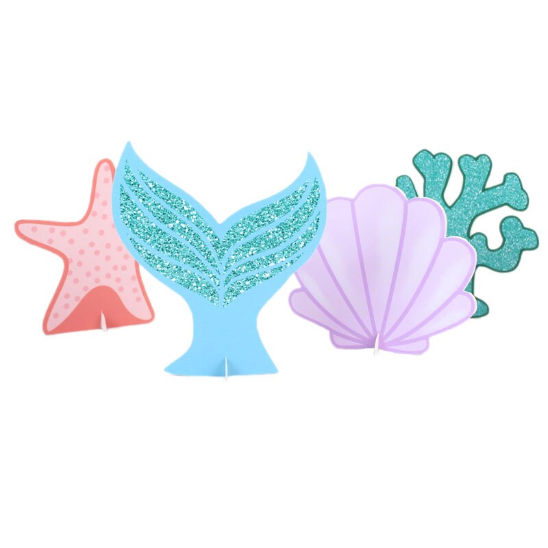 mermaid tail table centerpiece, view 16 - MRSLM