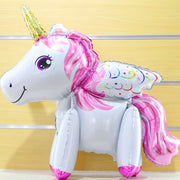 3D rainbow unicorn balloon, view 2 - MRSLM