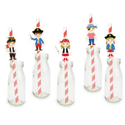 little pirate paper straws, view 2 - MRSLM