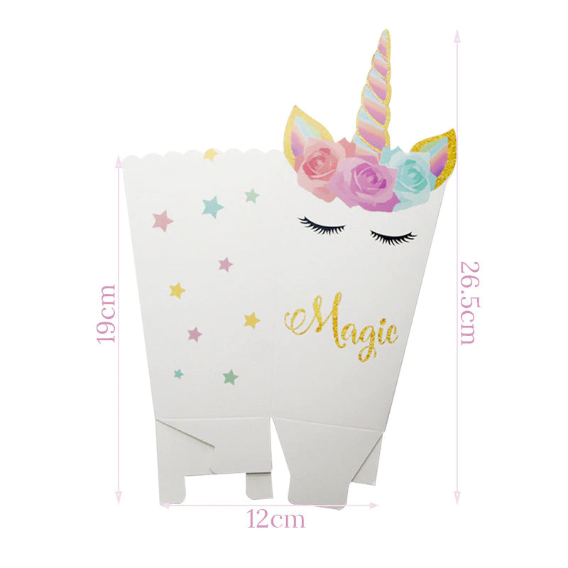 unicorn popcorn bags, view 4 - MRSLM