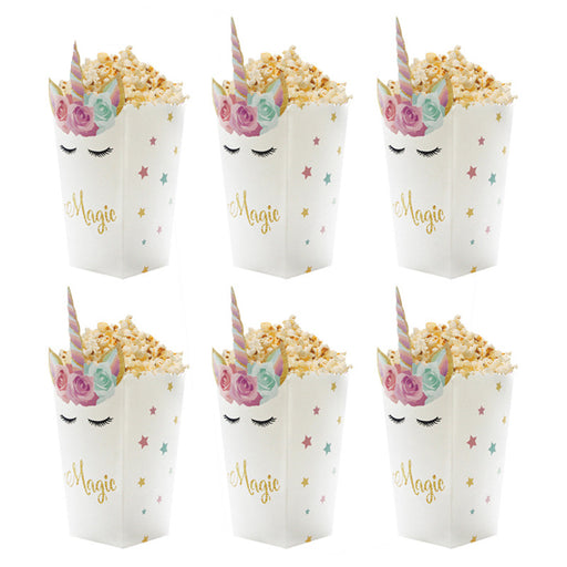 unicorn popcorn bags - MRSLM
