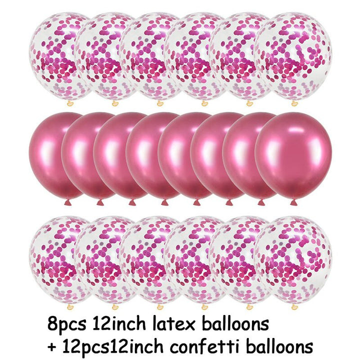 Confetti Balloons for Party Decoration 5 pcs/Set