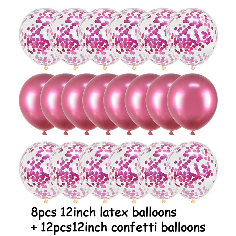 Confetti party balloons, view 12 - MRSLM