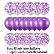 Confetti party balloons, view 25 - MRSLM
