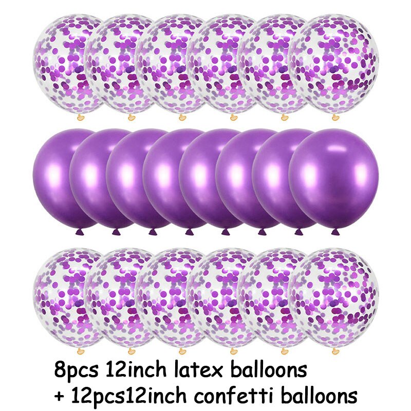 Confetti party balloons, view 25 - MRSLM