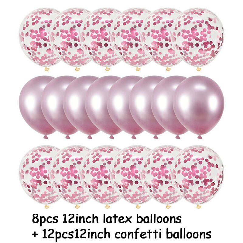 Confetti party balloons, view 27 - MRSLM