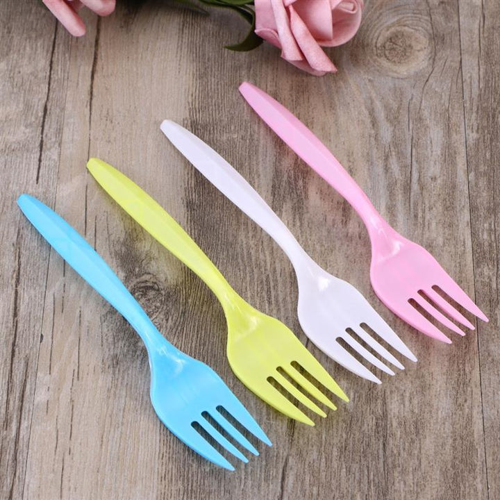 Disposable Plastic Cutlery 24 pcs Set