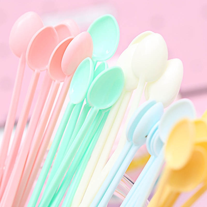 Disposable coffee and tea long spoons - MRSLM