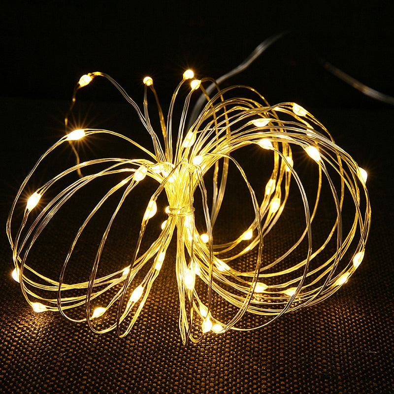 Waterproof LED Christmas garland, view 6 - MRSLM