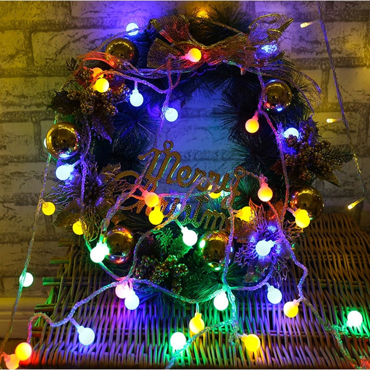 Waterproof LED Ball String Lights