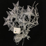 led string with star pendants, view 11 - MRSLM