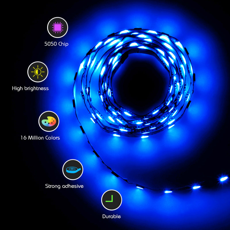 12V RGB LED strip, view 11 - MRSLM