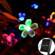 field flowers led fairy lights, view 3 - MRSLM