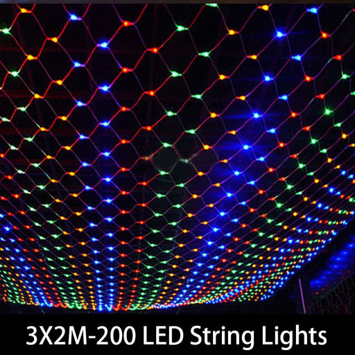 led christmas net lights - MRSLM