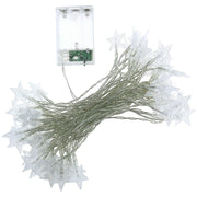 star shaped LED string lights, view 8 - MRSLM