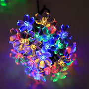 cherry blossom LED string lights, view 3 - MRSLM