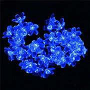 cherry blossom LED string lights, view 8 - MRSLM