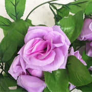Silk roses garland, view 9 - MRSLM