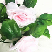 Silk roses garland, view 16 - MRSLM