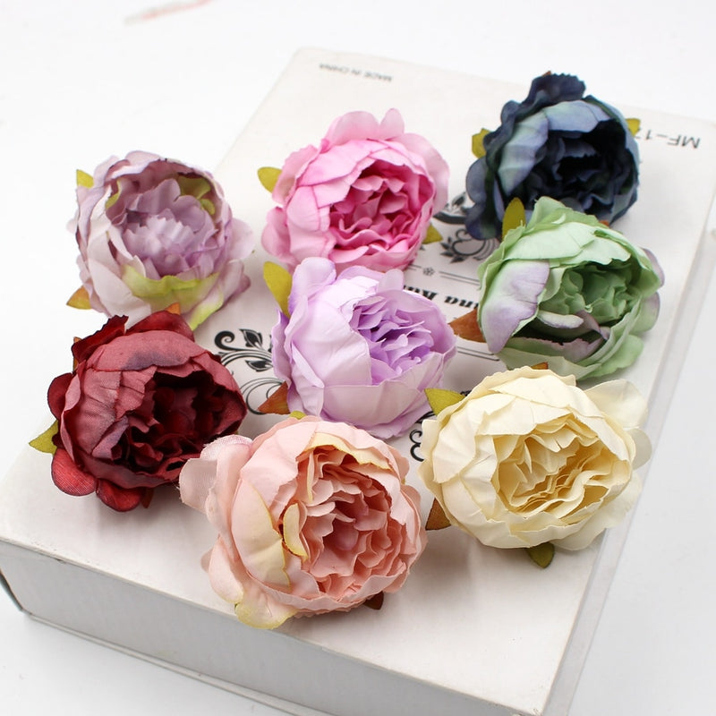 silk artificial peony flowers, view 12 - MRSLM