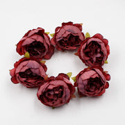 silk artificial peony flowers, view 3 - MRSLM