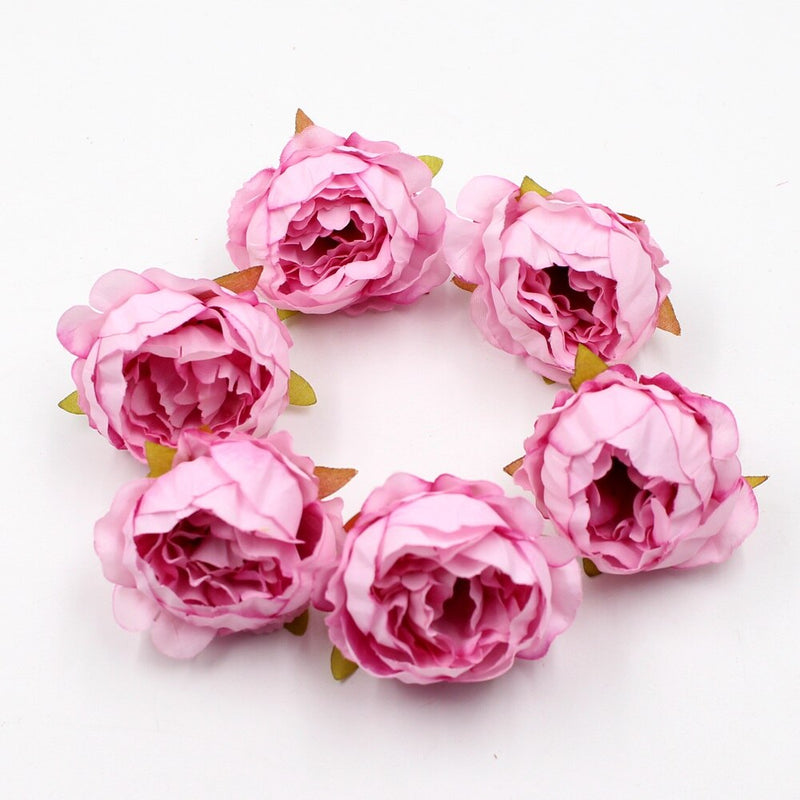 silk artificial peony flowers, view 5 - MRSLM