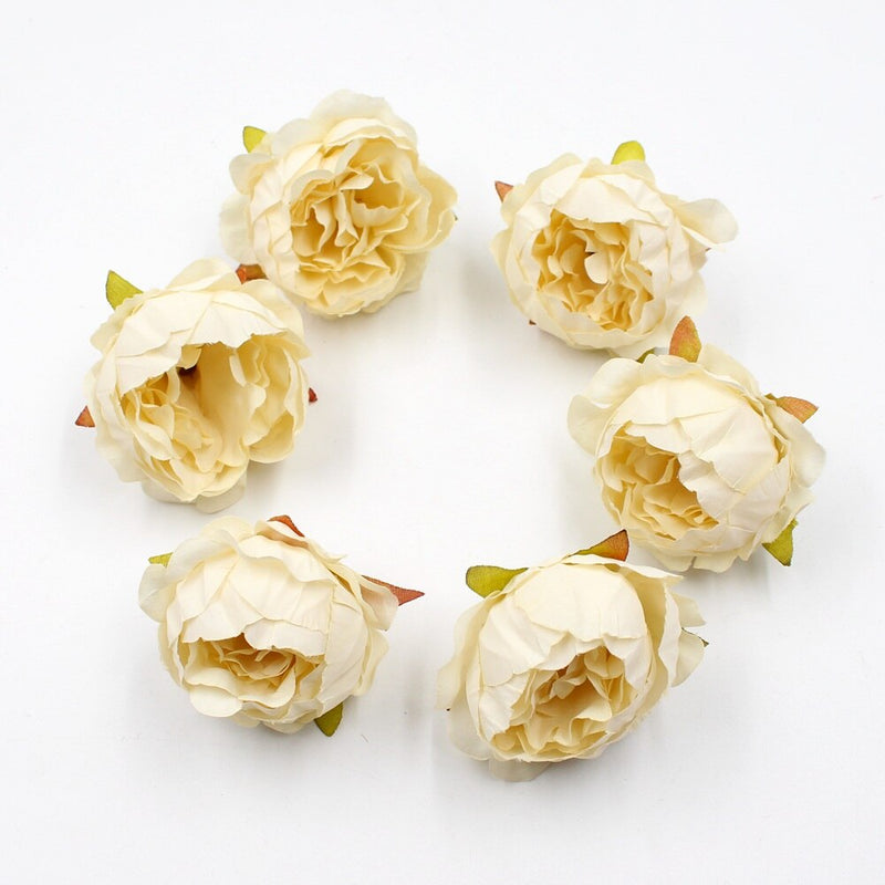 silk artificial peony flowers, view 6 - MRSLM