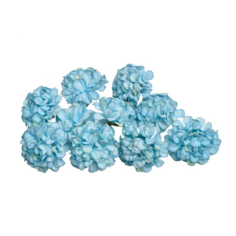 Artificial Hydrangea Flowers for Party 10 Pcs Set