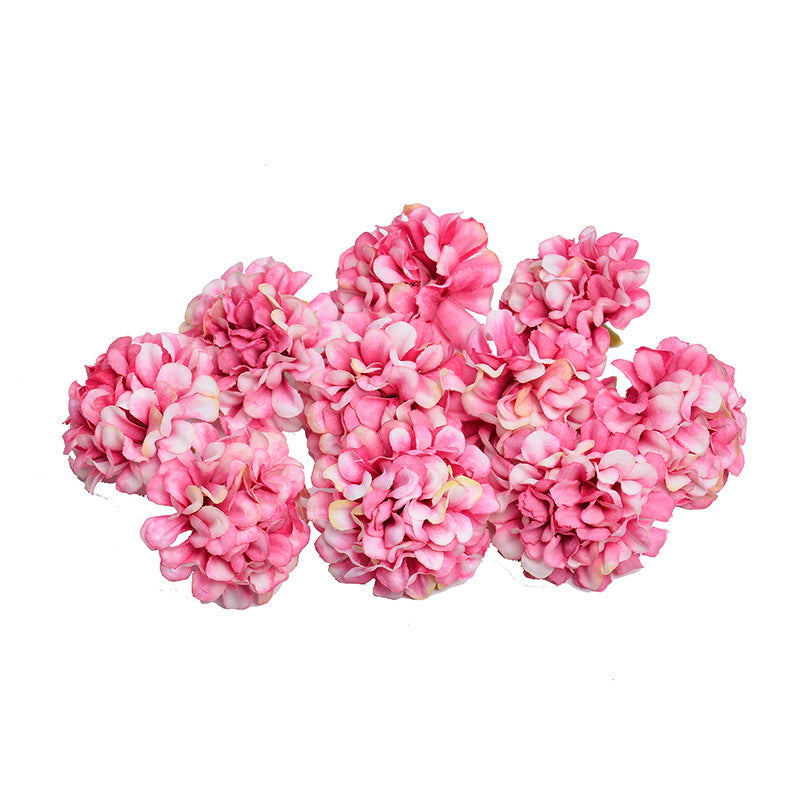 Artificial Hydrangea Flowers for Party 10 Pcs Set